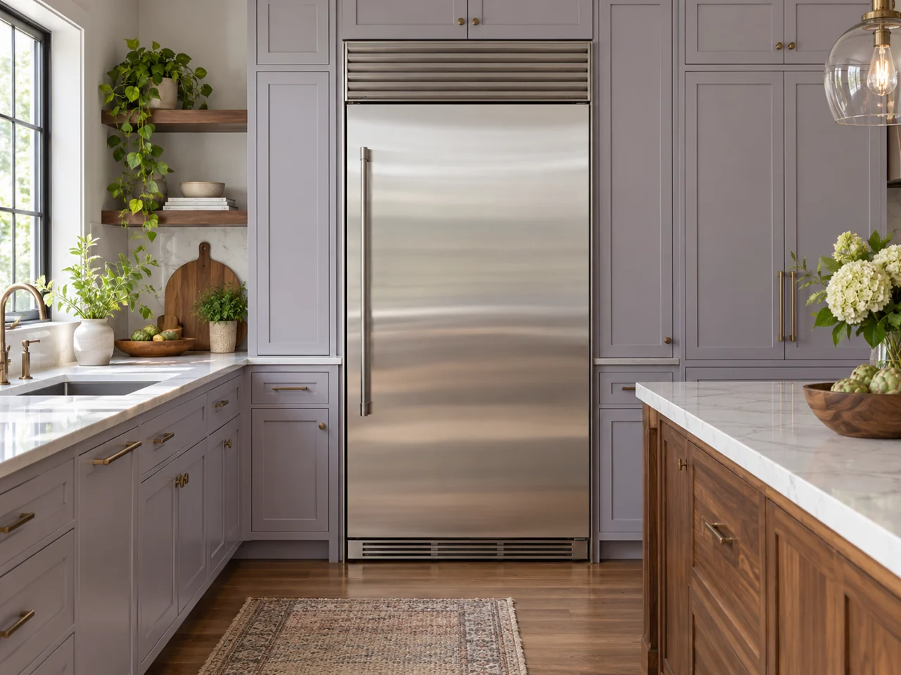 Illustration of a Sub-Zero refrigerator