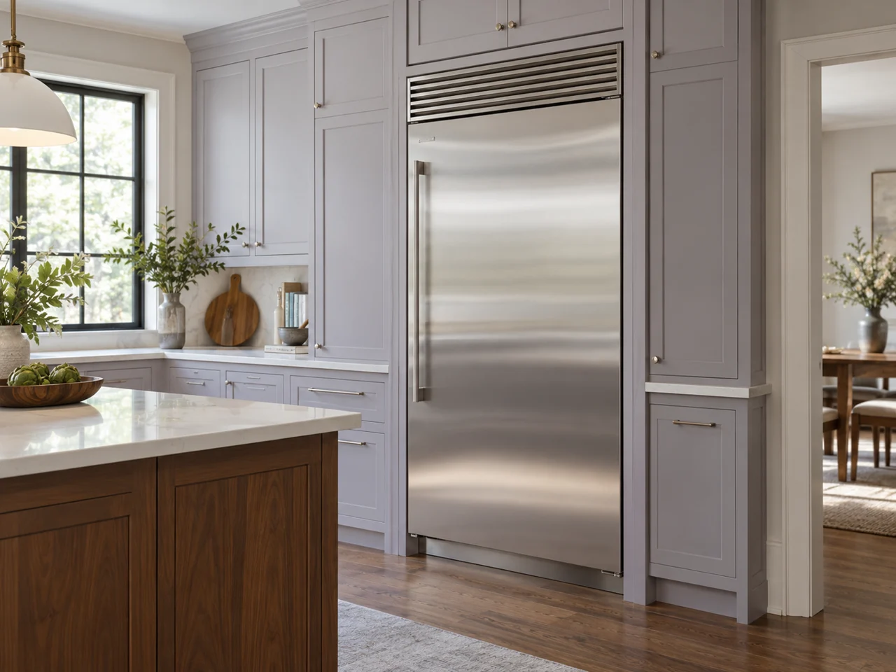 Illustration of Sub-Zero refrigerator